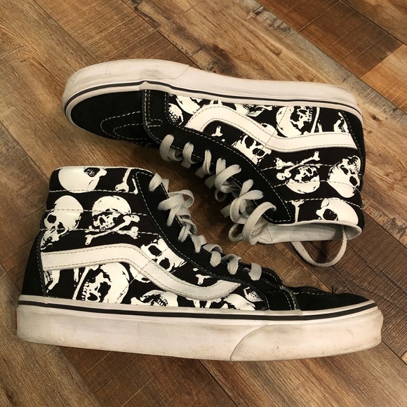 vans sk8 hi skull